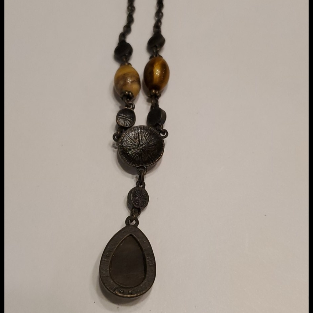 Drop pendant necklace - Picture 2 of 2
